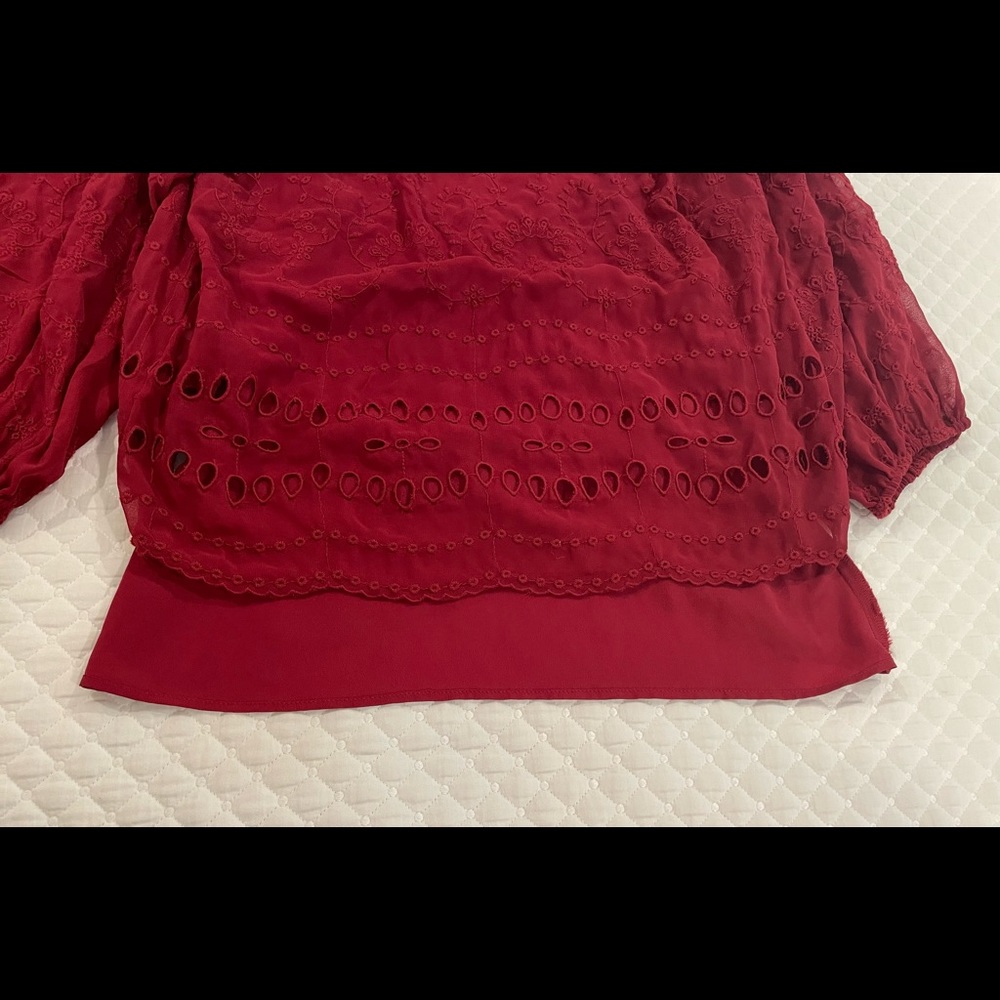 JCrew Embroidered‎ Top- XS - Picture 9 of 9